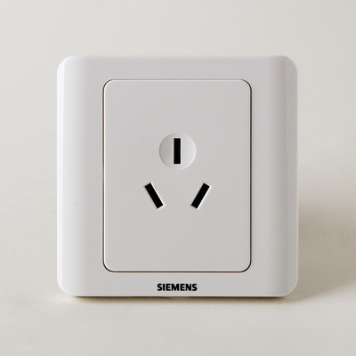正品西門子開關插座 一位16A三極插座產(chǎn)品詳解